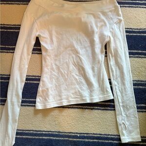 Jacquemus White Long Sleeve Tee